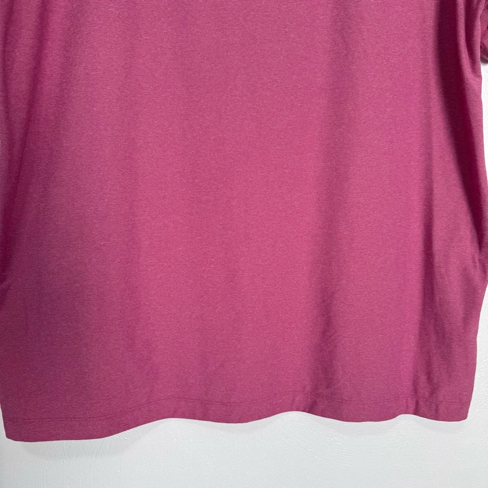 Rhone Reign Tee Shirt Men’s XL‎ Pink Performance Activewear Workout Training Gym